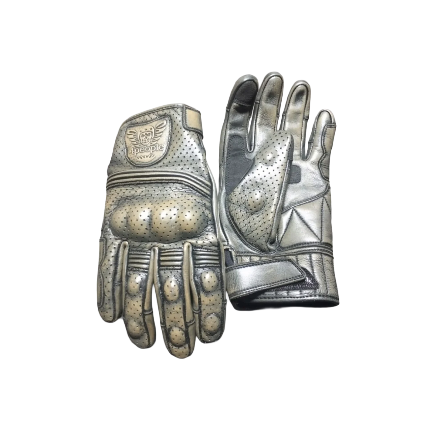 Guantes Moto de Cuero Desert Rider
