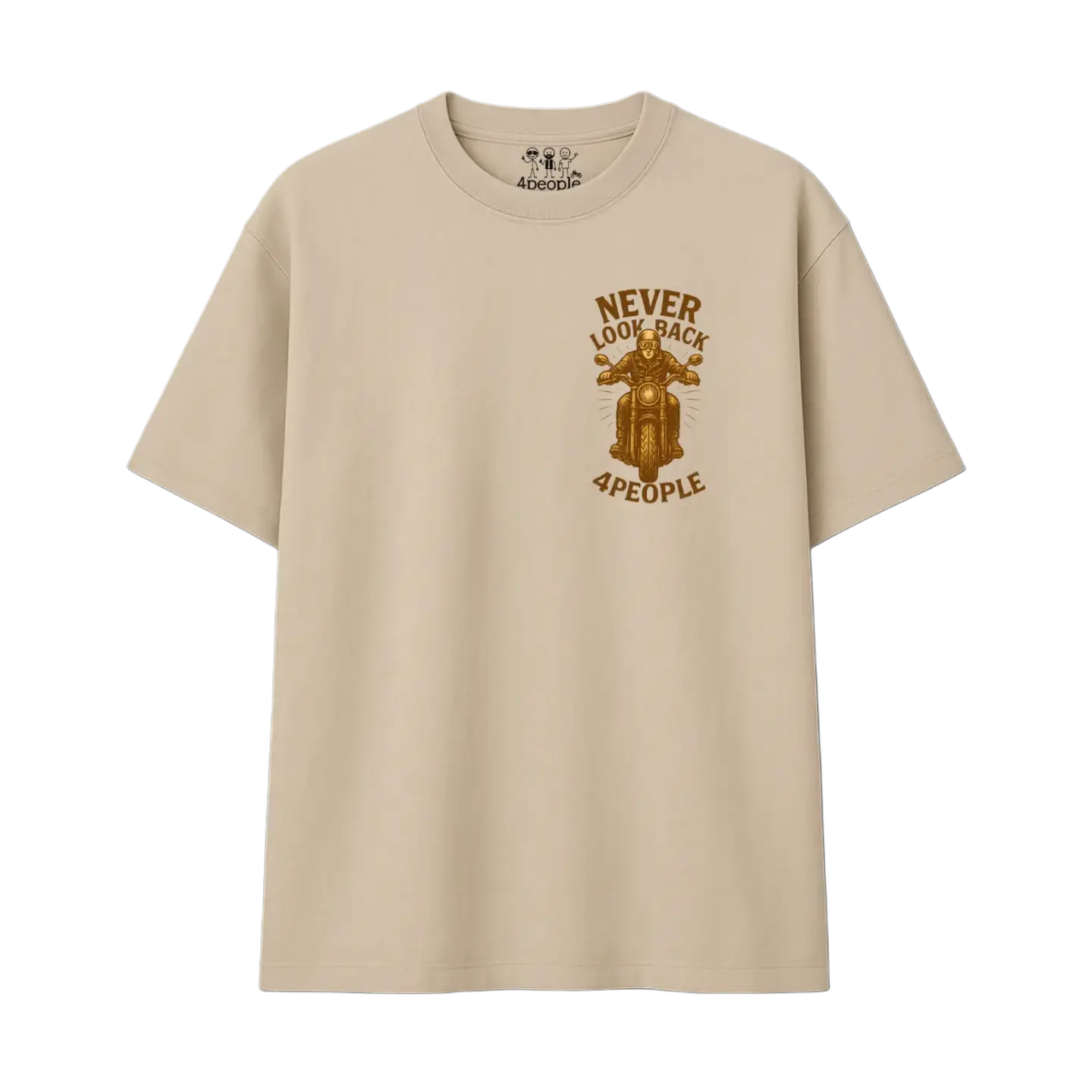 Camiseta 4People Never Look Back